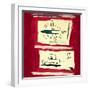 Untitled, 1985-Jean-Michel Basquiat-Framed Giclee Print