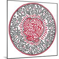 Untitled, 1985-Keith Haring-Mounted Giclee Print