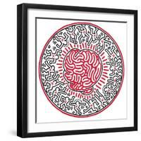 Untitled, 1985-Keith Haring-Framed Giclee Print