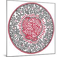 Untitled, 1985-Keith Haring-Mounted Giclee Print