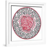 Untitled, 1985-Keith Haring-Framed Giclee Print
