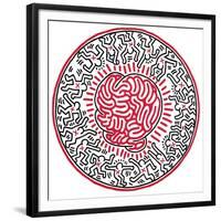 Untitled, 1985-Keith Haring-Framed Giclee Print