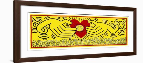 Untitled, 1985-Keith Haring-Framed Giclee Print