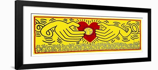 Untitled, 1985-Keith Haring-Framed Giclee Print