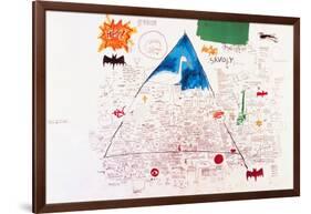 Untitled, 1986-Jean-Michel Basquiat-Framed Giclee Print