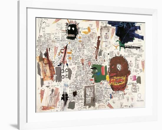 Untitled, 1987-Jean-Michel Basquiat-Framed Giclee Print