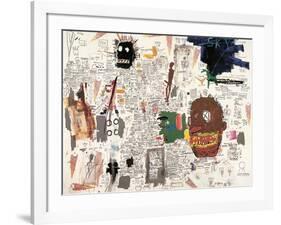 Untitled, 1987-Jean-Michel Basquiat-Framed Giclee Print