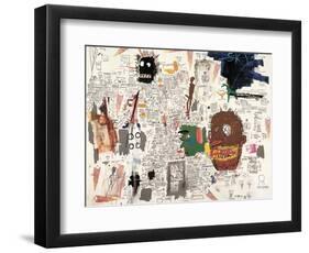 Untitled, 1987-Jean-Michel Basquiat-Framed Giclee Print