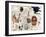 Untitled, 1987-Jean-Michel Basquiat-Framed Giclee Print