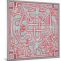 Untitled, 1989-Keith Haring-Mounted Giclee Print