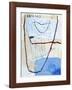 Untitled,1998-Sybille Hassinger-Framed Art Print