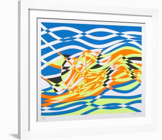 Untitled 4, from the Aquarius Suite-Stanley Hayter-Framed Limited Edition