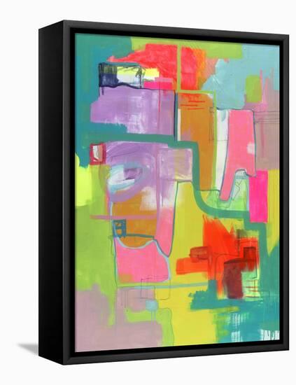 Untitled Abstract Painting-Jaime Derringer-Framed Stretched Canvas