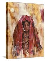 Untitled African Red Wrap-Marta Gottfried-Stretched Canvas