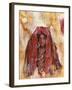 Untitled African Red Wrap-Marta Gottfried-Framed Premium Giclee Print