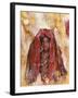 Untitled African Red Wrap-Marta Gottfried-Framed Premium Giclee Print