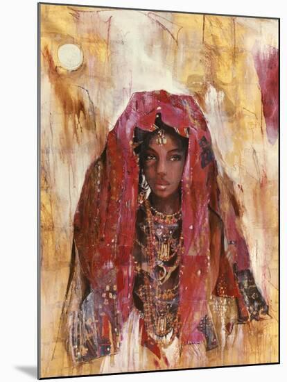 Untitled African Red Wrap-Marta Gottfried-Mounted Premium Giclee Print