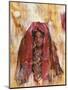 Untitled African Red Wrap-Marta Gottfried-Mounted Giclee Print