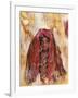 Untitled African Red Wrap-Marta Gottfried-Framed Premium Giclee Print