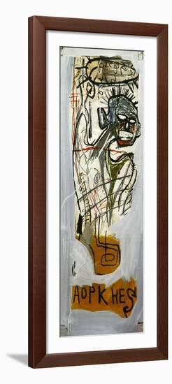 Untitled (Aopkhes)-Jean-Michel Basquiat-Framed Premium Giclee Print