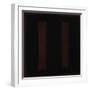 Untitled {Black on Maroon} [Seagram Mural Sketch]-Mark Rothko-Framed Giclee Print