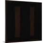 Untitled {Black on Maroon} [Seagram Mural Sketch]-Mark Rothko-Mounted Giclee Print