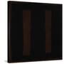 Untitled {Black on Maroon} [Seagram Mural Sketch]-Mark Rothko-Stretched Canvas