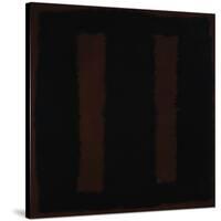 Untitled {Black on Maroon} [Seagram Mural Sketch]-Mark Rothko-Stretched Canvas