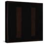 Untitled {Black on Maroon} [Seagram Mural Sketch]-Mark Rothko-Stretched Canvas