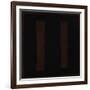 Untitled {Black on Maroon} [Seagram Mural Sketch]-Mark Rothko-Framed Giclee Print