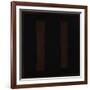 Untitled {Black on Maroon} [Seagram Mural Sketch]-Mark Rothko-Framed Giclee Print