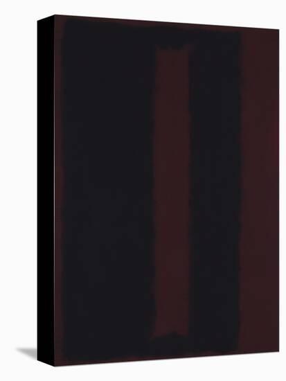 Untitled {Black on Maroon} [Seagram Mural Sketch]-Mark Rothko-Stretched Canvas