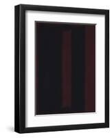 Untitled {Black on Maroon} [Seagram Mural Sketch]-Mark Rothko-Framed Premium Giclee Print