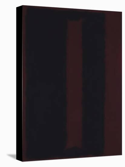 Untitled {Black on Maroon} [Seagram Mural Sketch]-Mark Rothko-Stretched Canvas