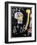 Untitled (Black Skull)-Jean-Michel Basquiat-Framed Giclee Print