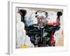 Untitled (Boxer)-Jean-Michel Basquiat-Framed Giclee Print