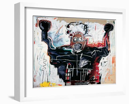 Untitled (Boxer)-Jean-Michel Basquiat-Framed Giclee Print