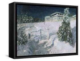 Untitled by Fritz Thaulow-Fritz Thaulow-Framed Stretched Canvas