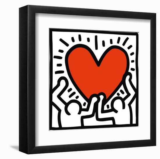 Untitled, c.1988-Keith Haring-Framed Art Print