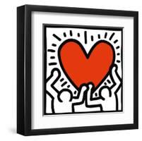 Untitled, c.1988-Keith Haring-Framed Art Print