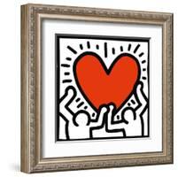 Untitled, c.1988-Keith Haring-Framed Art Print