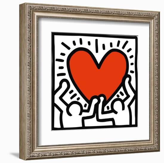 Untitled, c.1988-Keith Haring-Framed Art Print