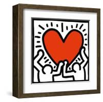 Untitled, c.1988-Keith Haring-Framed Art Print