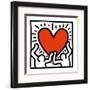 Untitled, c.1988-Keith Haring-Framed Art Print