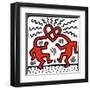 Untitled, c.1989-Keith Haring-Framed Art Print