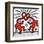 Untitled, c.1989-Keith Haring-Framed Art Print