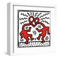 Untitled, c.1989-Keith Haring-Framed Art Print