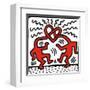 Untitled, c.1989-Keith Haring-Framed Art Print