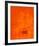 Untitled, c.1991 (Orange)-Jürgen Wegner-Framed Serigraph