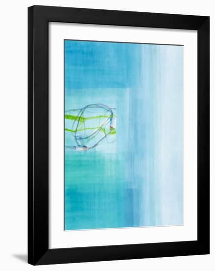 Untitled, c.2003 (Blue)-Susanne Stähli-Framed Art Print